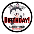 Elementary Student Birthday Sticker